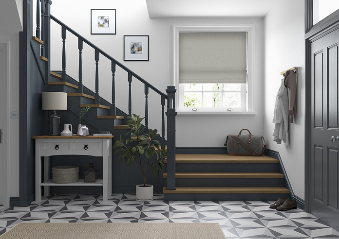 Oslo, Chrome - Roman Blind - Image 5